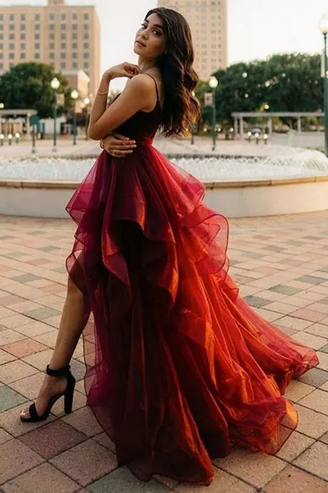 Prom dresses 2023 maroon