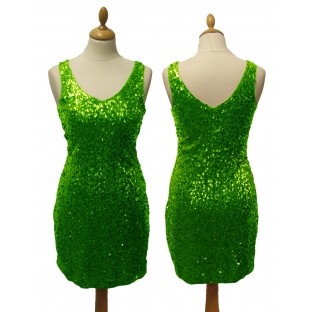 Dames jurk groen