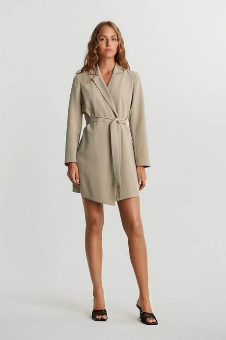 Blazer jurk beige