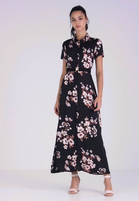 Gebloemde maxi jurk vero moda