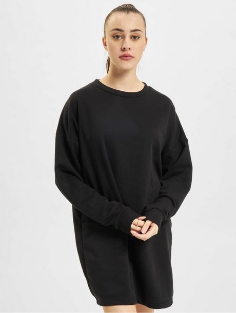 Sweater dress zwart