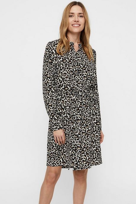 Vero moda jurk tijgerprint