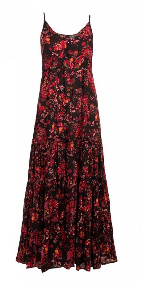 Bloemen maxi jurk