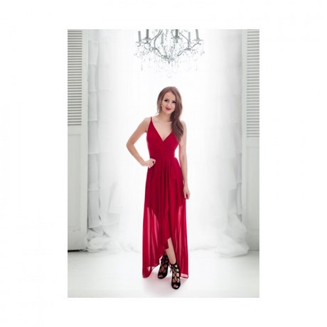 Maxi dress met split