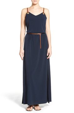 Maxi dress met lange mouwen