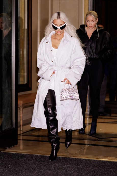 Kim kardashian winter outfits 2023