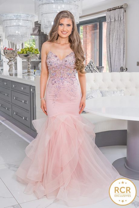 Licht roze prom dresses 2023