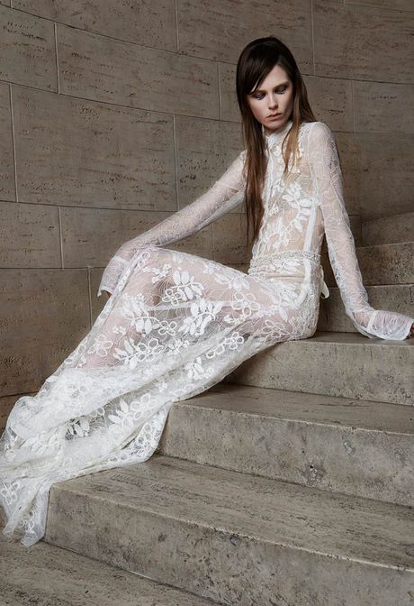 Vera wang lace trouwjurken 2023