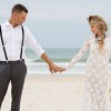 Bruiloft strand kleding