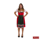 Tiroler jurkje rood