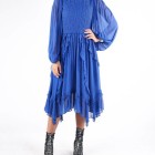 Kobaltblauw jurk